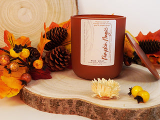 Fall | Pumpkin Magic | Elan Vital Studio | Candles | Soaps | Hand Poured Candles | Candle Maker | Soap Maker