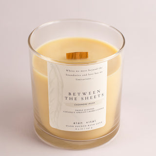 Cashmere | Musk | Between The Sheets | Elan Vital Studio | Candles | Soaps | Hand Poured Candles | Candle Maker | Soap Maker