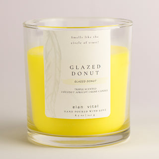Glazed Donut | Elan Vital Studio | Candles | Soaps | Hand Poured Candles | Candle Maker | Soap Maker